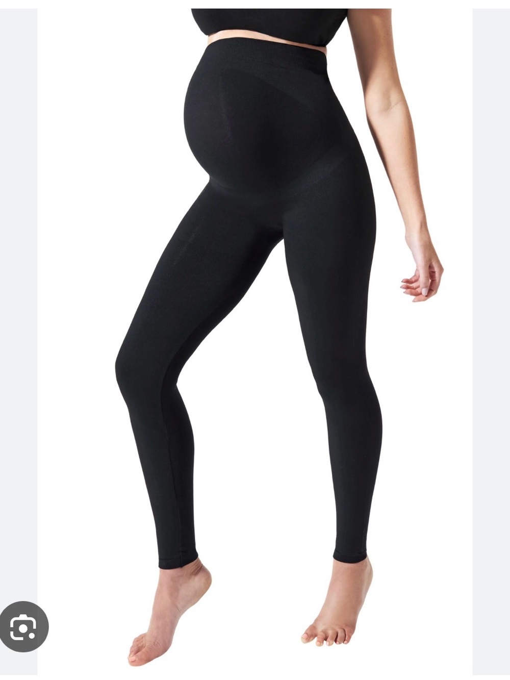 BLANQI Everyday Maternity Belly Support Leggings - Black M